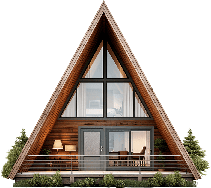 TOM Homes A-Frame houses