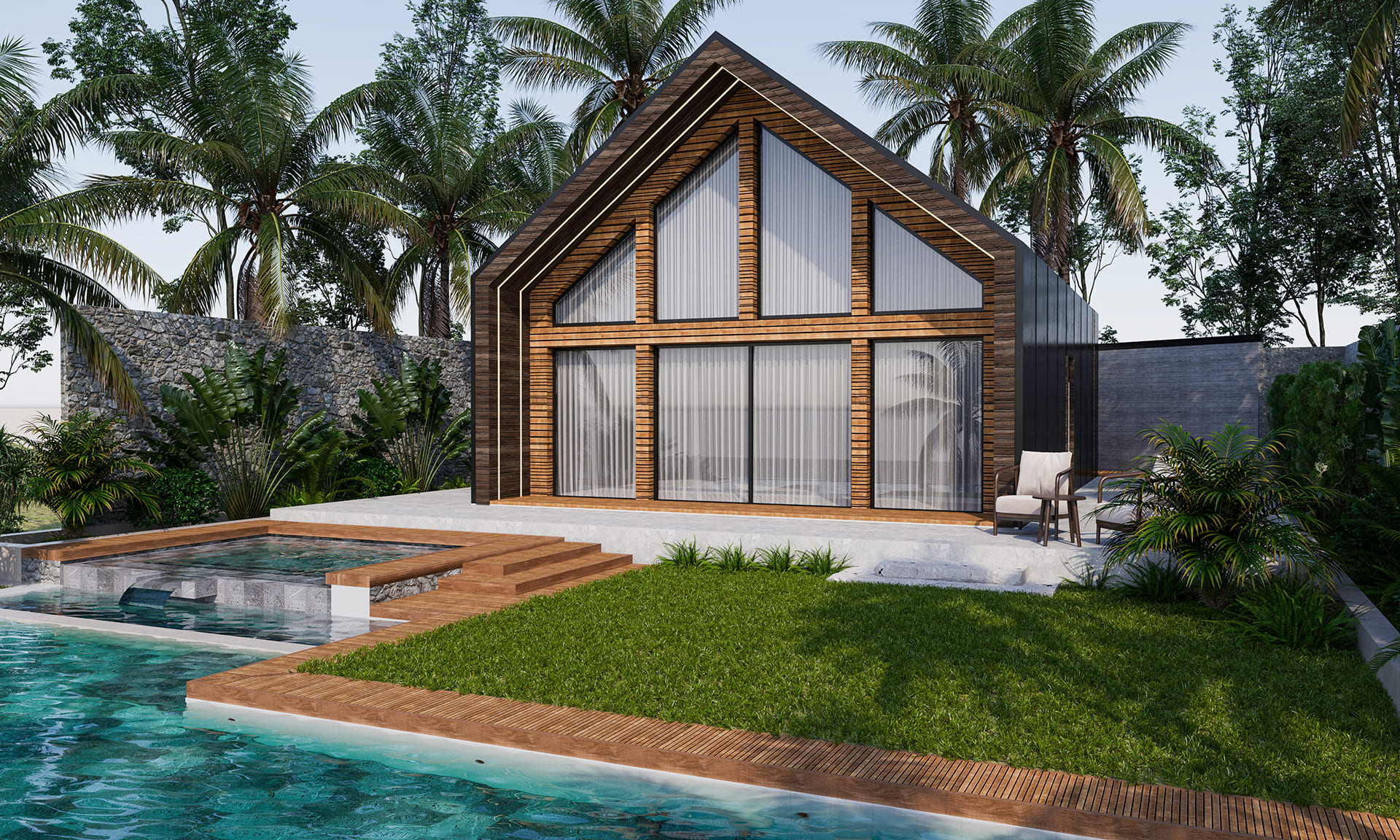 tom homes a-frame house medium model m02