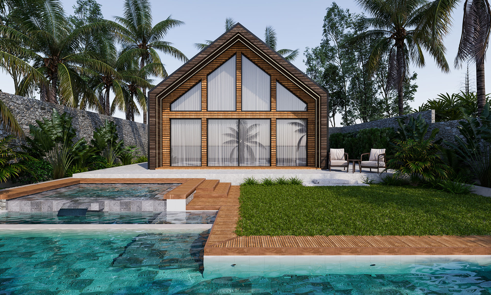 tom homes a-frame house medium model m02